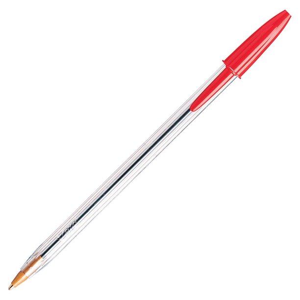 [PP0383] BIC CRYSTAL XTRA LIFE RED EACH