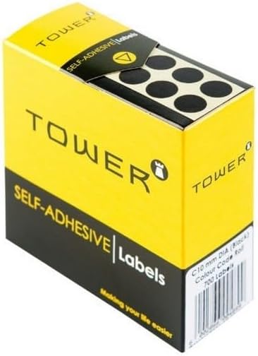 [PP0411] TOWER C10 LABELS BLACK