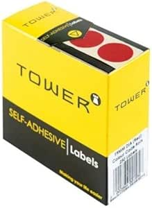 [PP0413] TOWER C19 LABELS RED