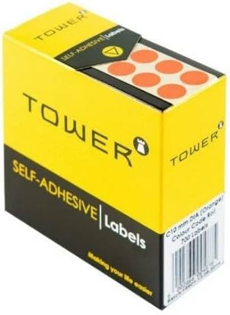 [PP0452] TOWER C10 LABELS ORANGE