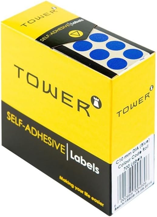 [PP0458] TOWER C10 LABELS BLUE