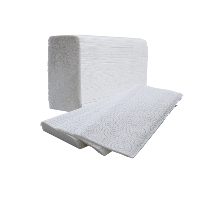 [PP0758] LAMINATED FOLDED HAND TOWEL 2PLY - 2000 SHEETS FOL02