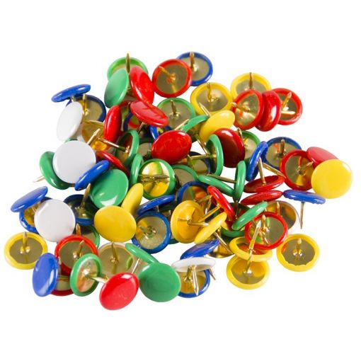 [PP0978] PUSH PINS 100S ASSORTED