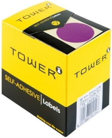 [PP1000] TOWER C32 LABELS PURPLE
