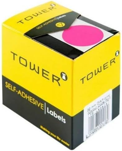 [PP1025] TOWER C32 LABELS PINK