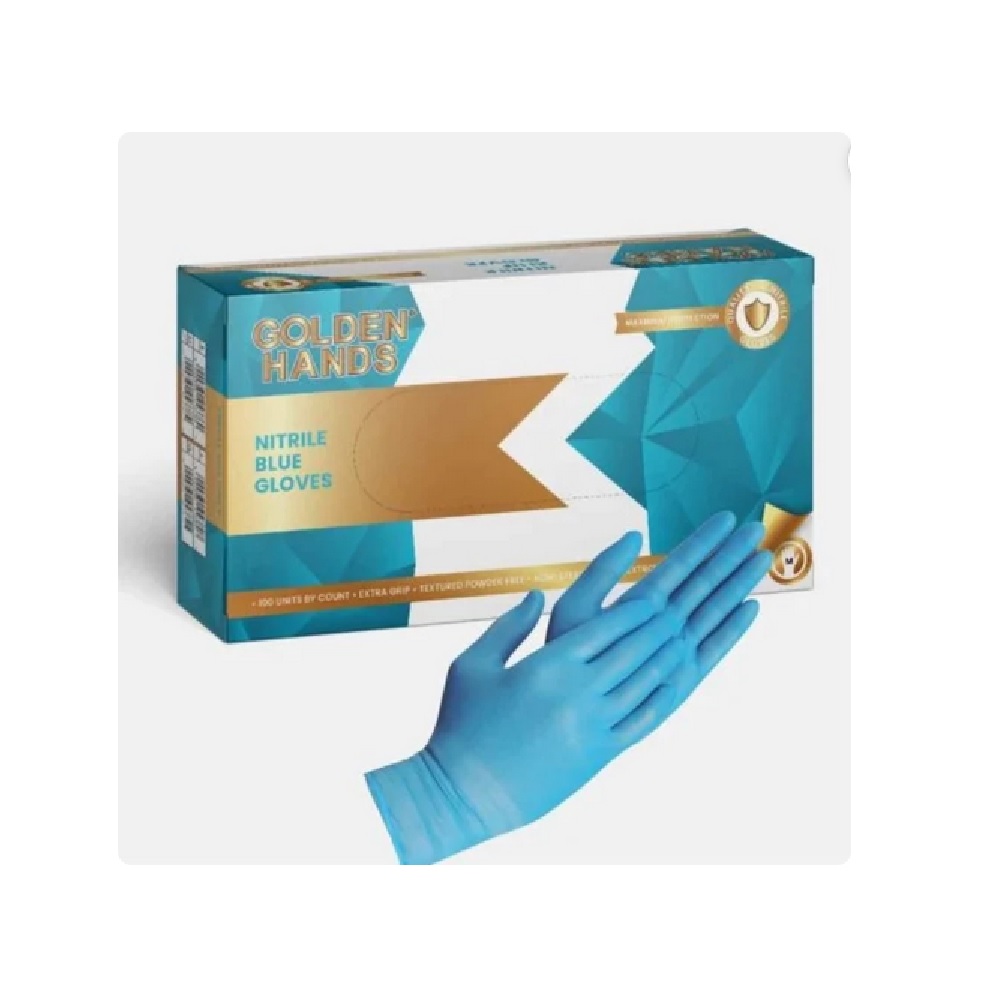 [PP1207] NITRILE GLOVES BLUE SMALL