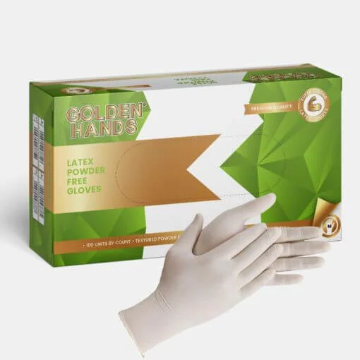 [PP1208] LATEX P/FREE GLOVES SIZE SMALL 100 PER BOX 