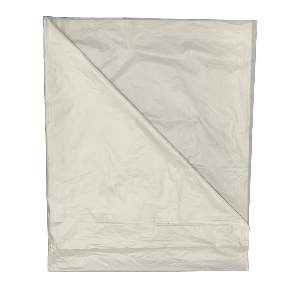 [PP1433] CLEAR HEAVY DUTY REFUSE BAG 40MIC - 100 BAGS 