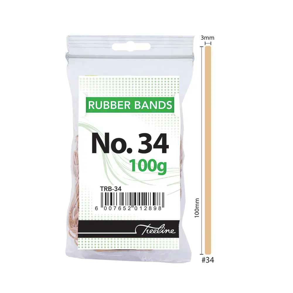 [PP0080] RUBBER BANDS NO.34 100G
