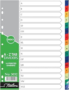 [PP0165] FILE DIVIDERS (ABC)