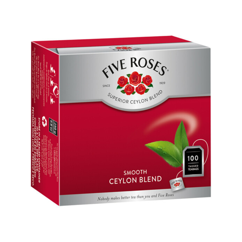 [PP0225] FIVE ROSES TEA 100'S